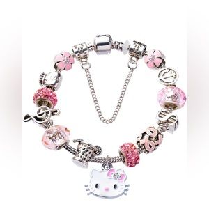 Hello kitty charm bracelet